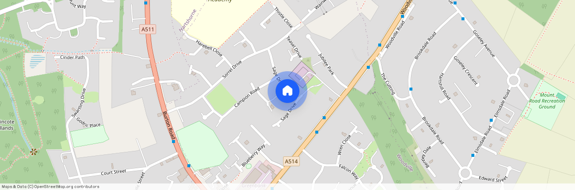 Sage Drive, Woodville, Swadlincote, Derbyshire, DE11