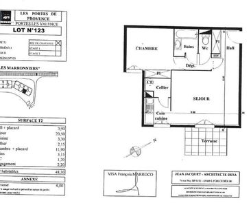 Location Appartement 2 pièces 48m² PORTES LES VALENCE 26800 - Photo 6