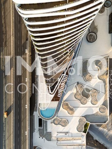 Fantastischer Erstbezug mit durchdachtem Grundriss, Balkon und Sonnenuntergang (Doorman, Gym, Pool, Lounges) - Photo 2