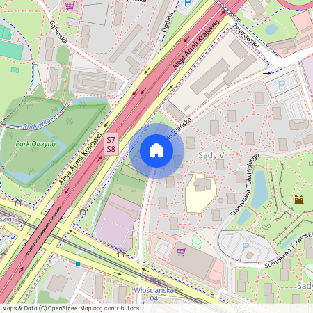 ul. Włościańska, Sady Żoliborskie, Żoliborz, Warszawa, mazowieckie