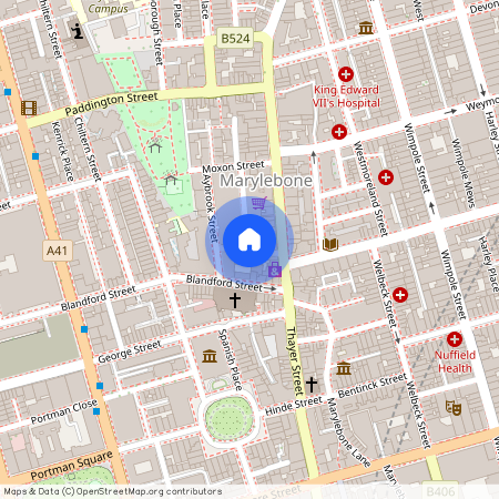 St. Vincent Street, London W1U