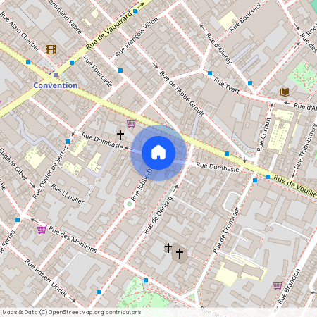 Rue Dombasle, Francja, Paris