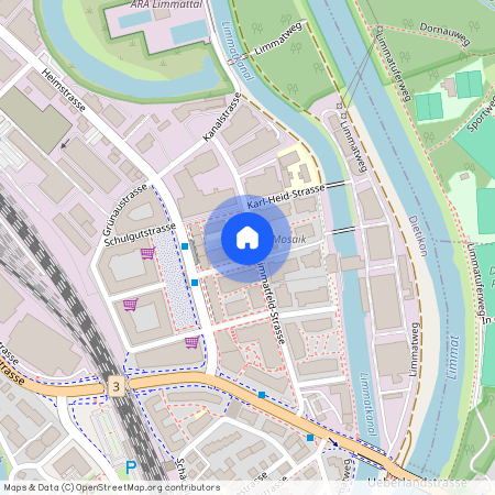 8953, Dietikon, Limmatfeld-Strasse, 13