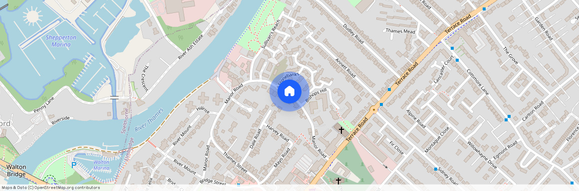 Manor Road, Walton-on-Thames, Surrey, KT12