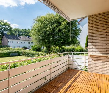 Gemütliche Appartementwohnung in Hochparterre mit Balkon im schönen... - Photo 1