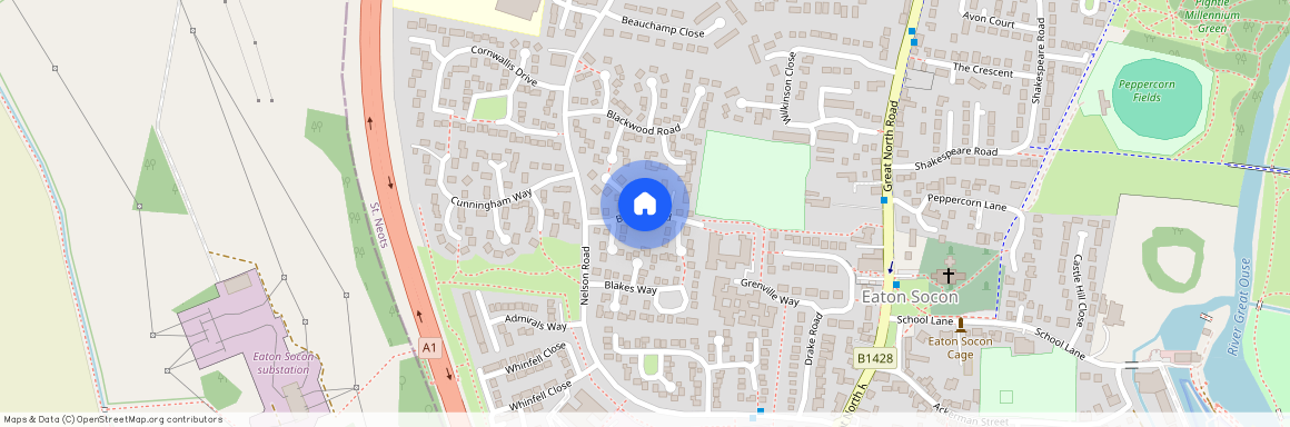 Beatty Road, Eaton Socon, PE19