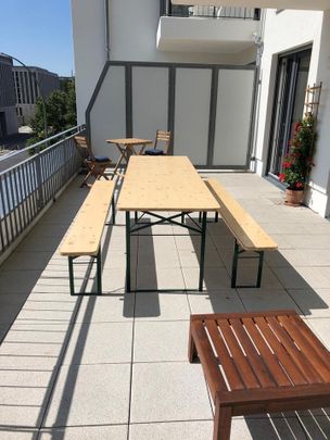 Suche Nachmieter für 2 Zimmerwohnung mit Terrasse (UNMÖBLIERT) - Photo 1