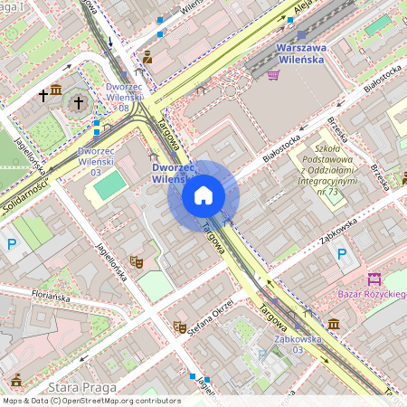 ul. Targowa, Stara Praga, Praga-Północ, Warszawa, mazowieckie