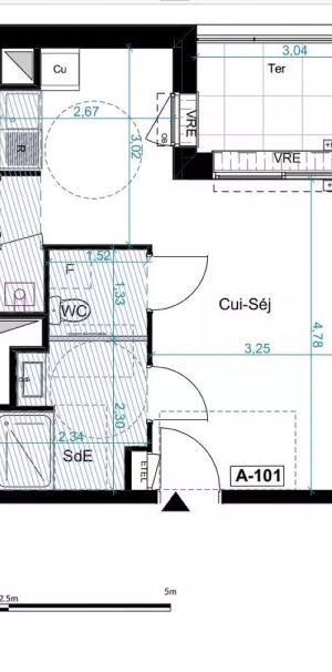 location Appartement T2 DE 43.9m² À NANTES - Photo 2