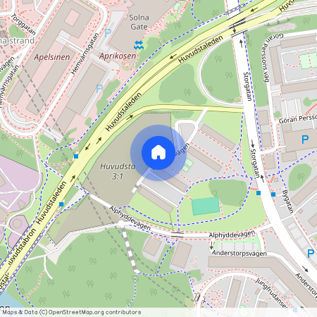 Jonstorpsvägen, Solna
