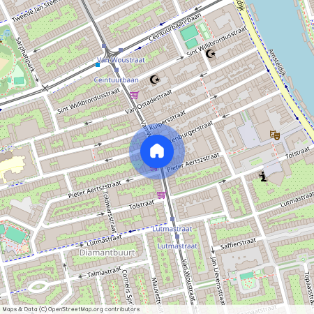 Van Woustraat, Noord-Holland, Amsterdam, 1074 AJ
