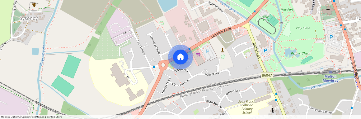 Lancaster Walk, Melton Mowbray, Leicestershire