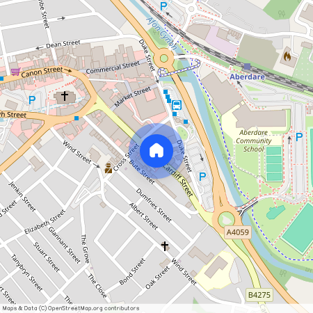 Cardiff Street, Aberdare CF44