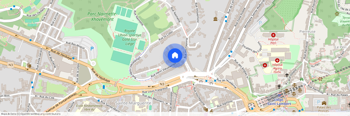 Rue Henri Vieuxtemps, 2, 4000, Liège