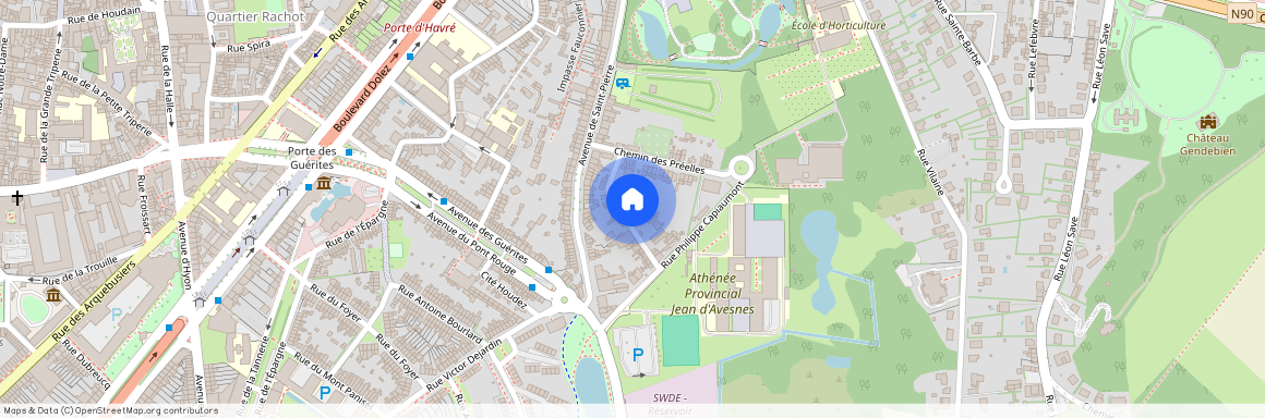 rue Philippe Capiaumont, 19, 1/2, 7000, Mons