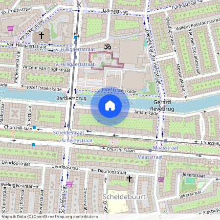 Scheldebuurt, 1078 AT, Amstelkade, Amsterdam