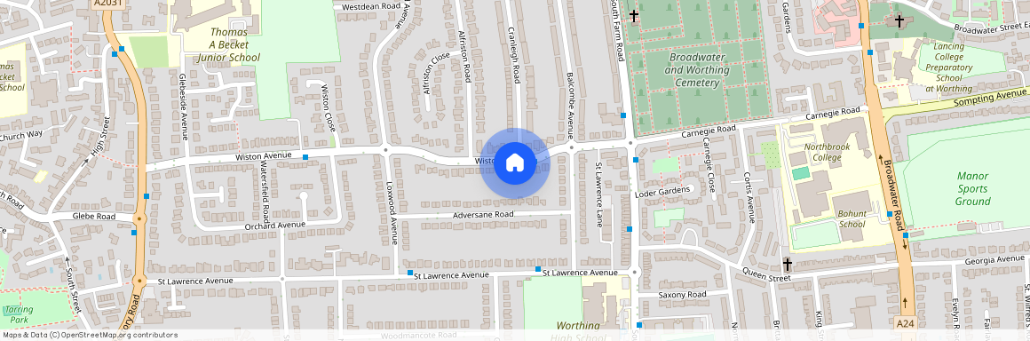 Wiston Avenue, Worthing, BN14