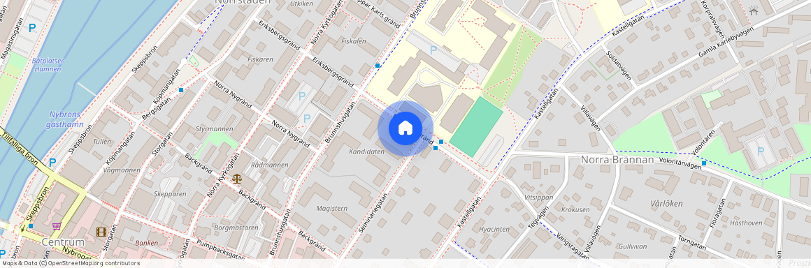 Eriksbergsgränd 12 B. 2 rum & kö, Härnösand