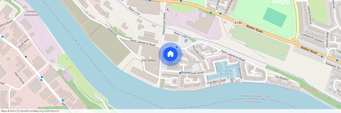 Rowes Mews, St Peters Basin NE6