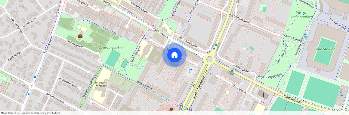 Hålsjögatan 43, Bellevuegården