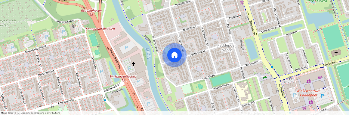 Paddepoel-Noord, 9742 EV, Jupiterstraat, Groningen