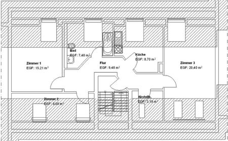 Gemütliches Wohnen am Mattenberg! 3 Zimmer im Dachgeschoss - Foto 4