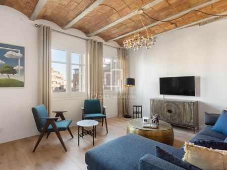 Spectacular 90 m² exterior-facing apartment completely renovated with 2 double bedrooms and 2 bathrooms, Eixample Right, Barcelona - Photo 5