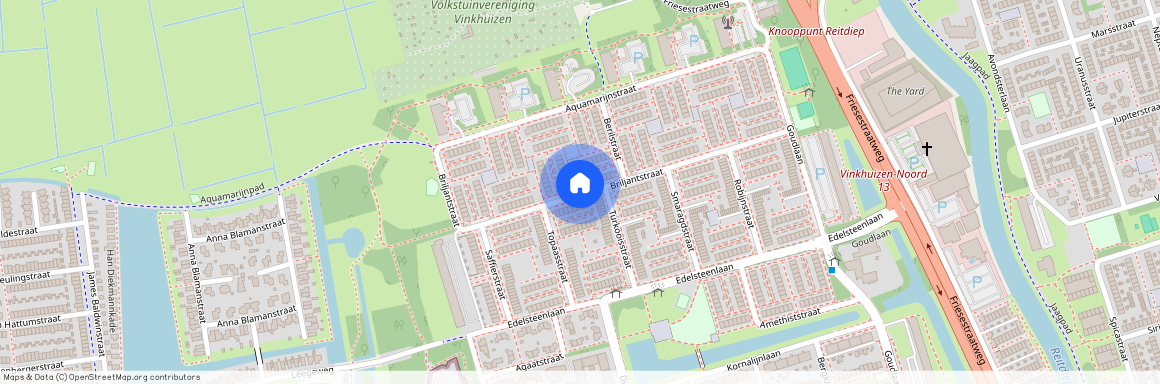 Vinkhuizen-Noord, 9743 NA, Briljantstraat, Groningen