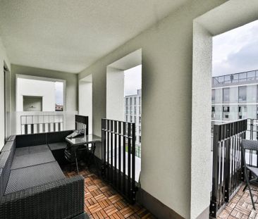Stilvolles Wohnen über den Dächern Münchens: Penthouse am Olympiapark - Photo 2