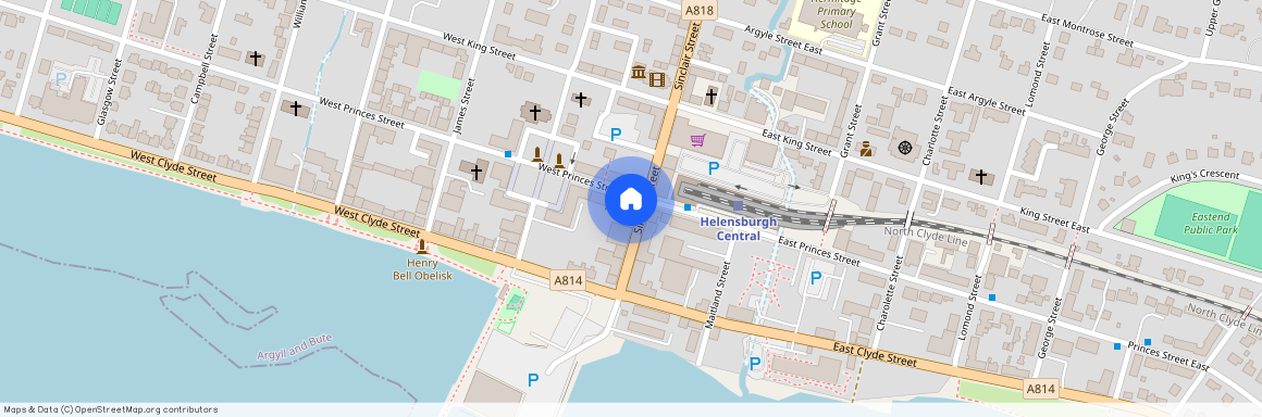 West Princes Street, Flat 2-1, Helensburgh, Argyll and Bute, G84 8XD