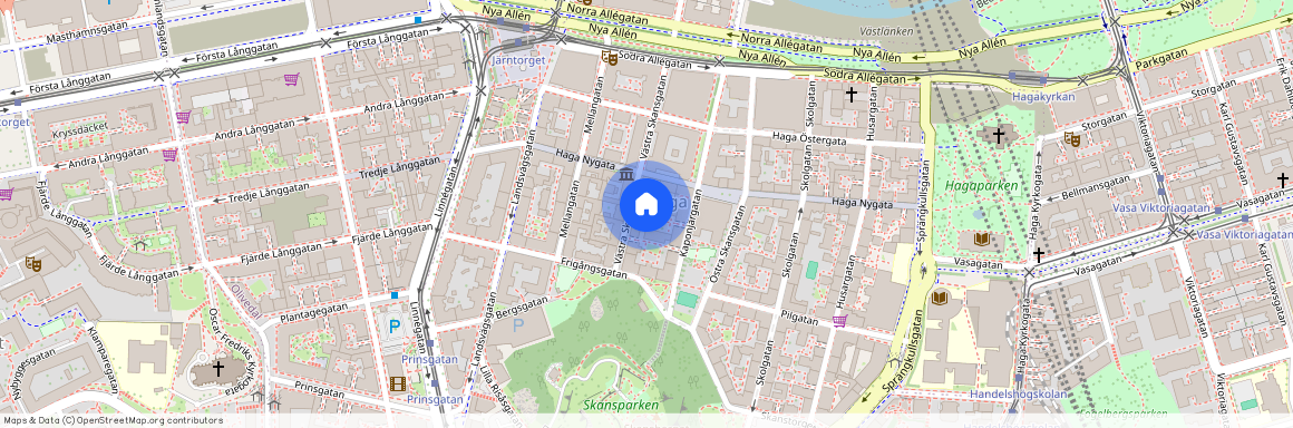 Haga, Göteborg, Västra Götaland, Västra Skansgatan 8C