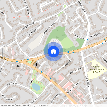 Over 60's Retirement Flat, Homecedars House, Elstree Road, Bushey Heath