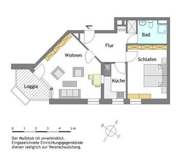 Seniorengerechte 2-Zimmer-Wohnung in Mülheim-Stadtmitte mit WBS - Photo 1