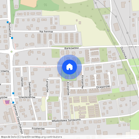 ul. Kaletnicza, Komorowice Krakowskie, Bielsko-Biała, śląskie