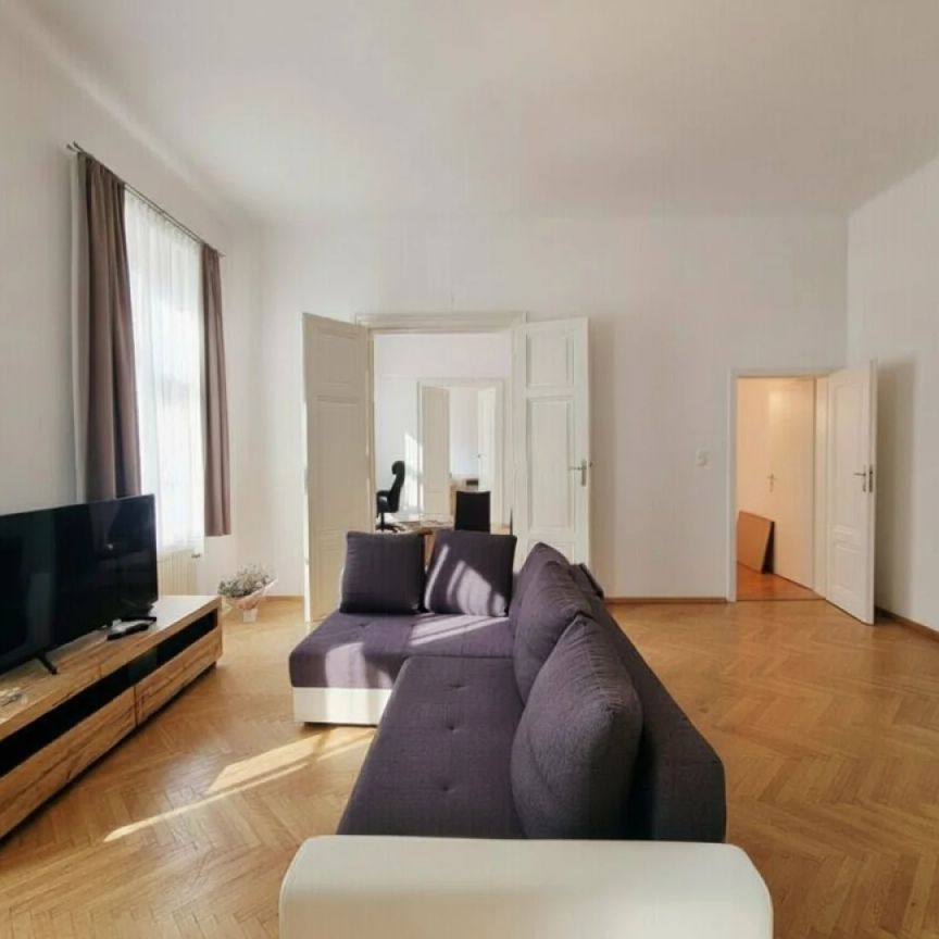 Stilaltbau mit 3,10 m Raumhöhe & Fischgrätparkett – 103 m² | 3 Zimmer | Bezug 01.05.2026 - Foto 1