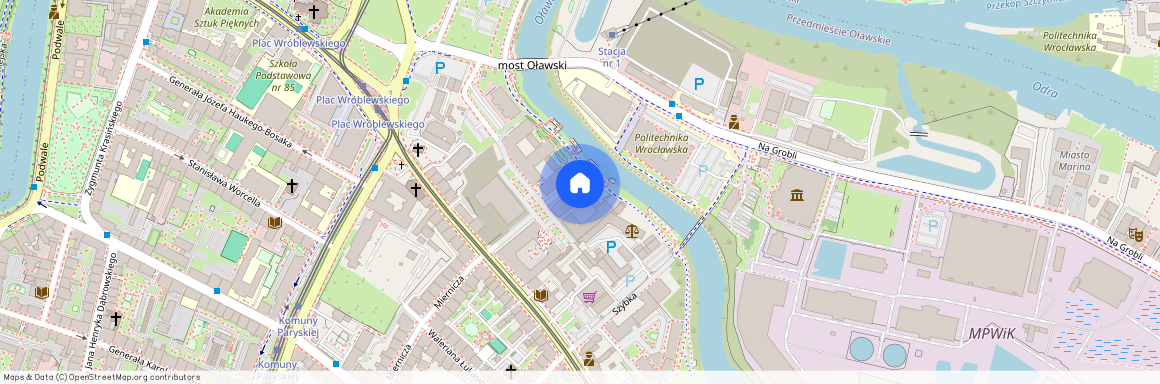 ul. Walońska, Przedmieście Oławskie, Krzyki, Wrocław, dolnośląskie