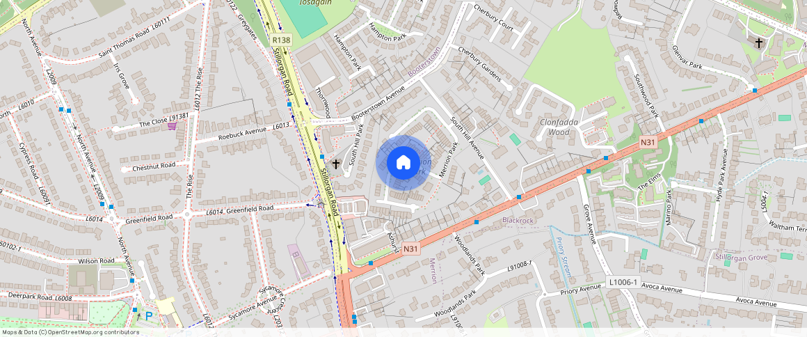 ** Merrion Park, Blackrock, Dublin