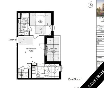 Appartement à louer 2 pièces 43.72m² - Photo 1