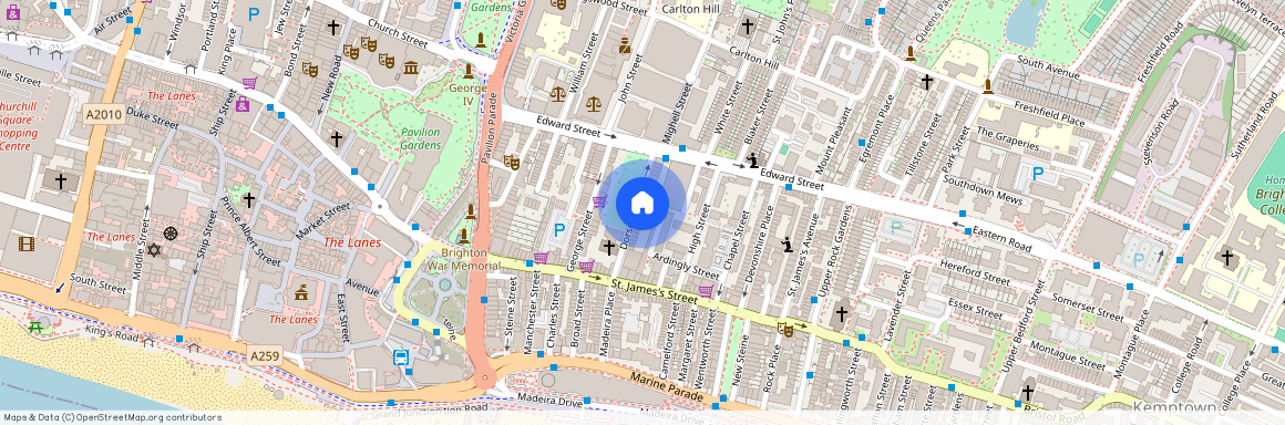 Dorset Gardens, Brighton