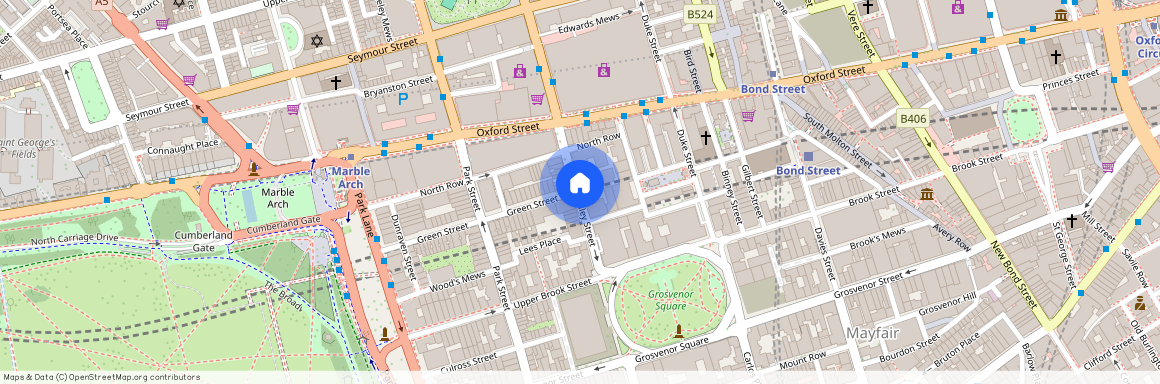 North Audley Street, Mayfair, W1K 6ZA, London