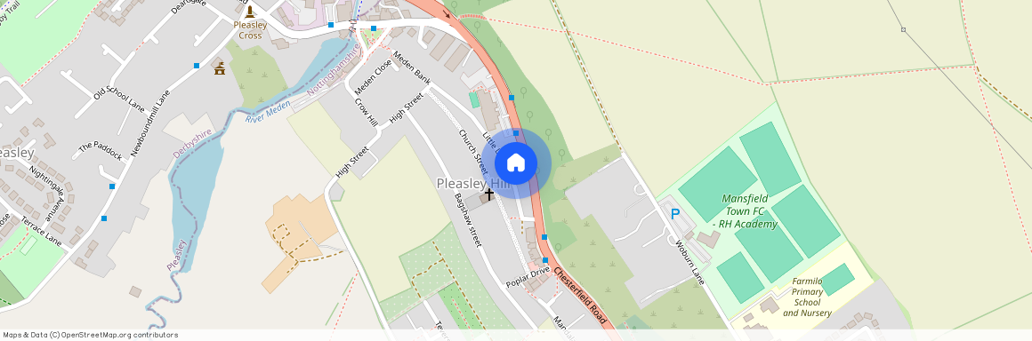 Chesterfield Road North, Pleasley, NG19