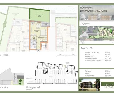 Neubau-Wohntraum: 1-Zimmer-Gartenwohnung in Röthis zu vermieten! - Foto 2