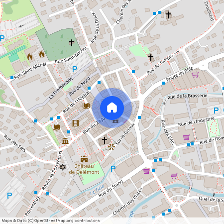 quartier tranquille, 2800 Delémont