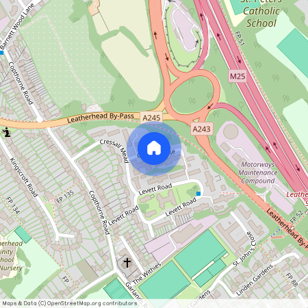 Cressall Close Leatherhead KT22