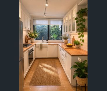 Spacious Garden Apartment with Two Private Courtyards - Photo 4