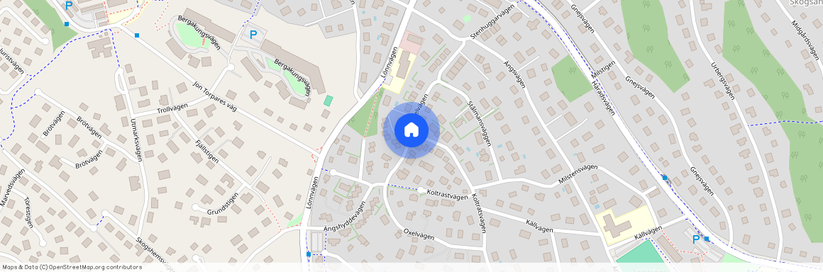 Oxelvägen, Huddinge