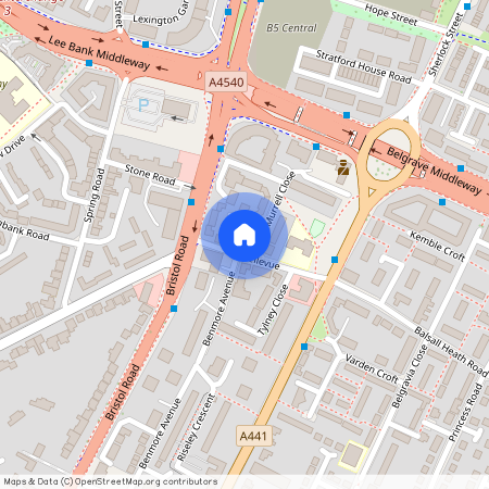 Bellevue, Edgbaston, Birmingham, B5