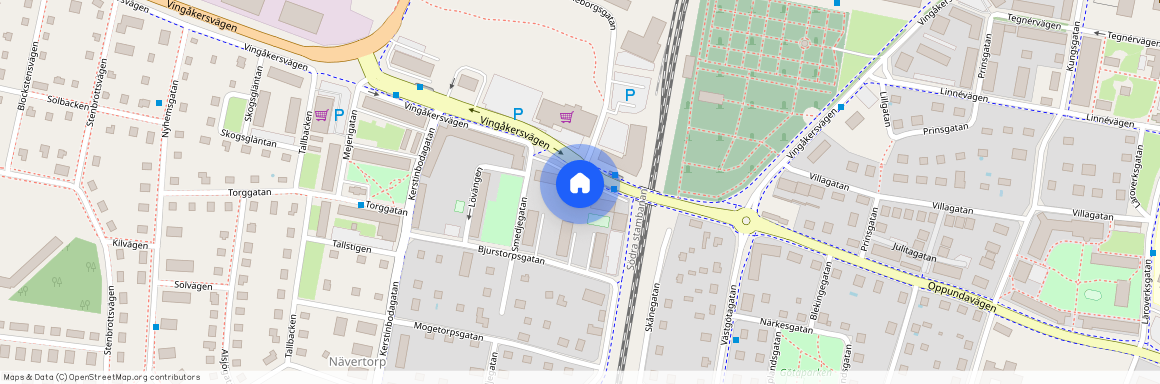 Katrineholm centrum v, Södermanland, Vingåkersvägen 23 A