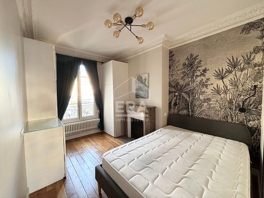 À louer - Charmant 2 pièces meublé à Levallois - Ascenseur, parquet, gardien, cave - Photo 1