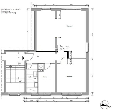 Frisch saniert, großes Wohnzimmer, ruhig Lage - Photo 5